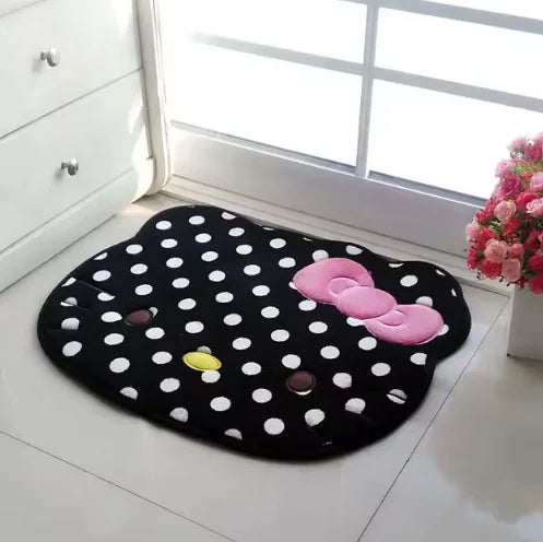 Tapis de sol Kawaii Kitty à séchage rapide