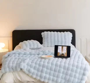 Couverture en peluche épaisse