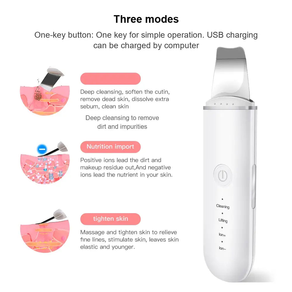 Nettoyant pour les points noirs pour le gommage de la peau