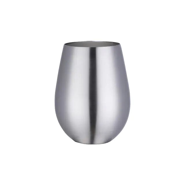 Tasse à bière et à vin en acier inoxydable