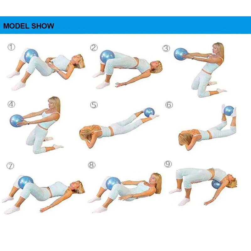 Balles de yoga à récurer