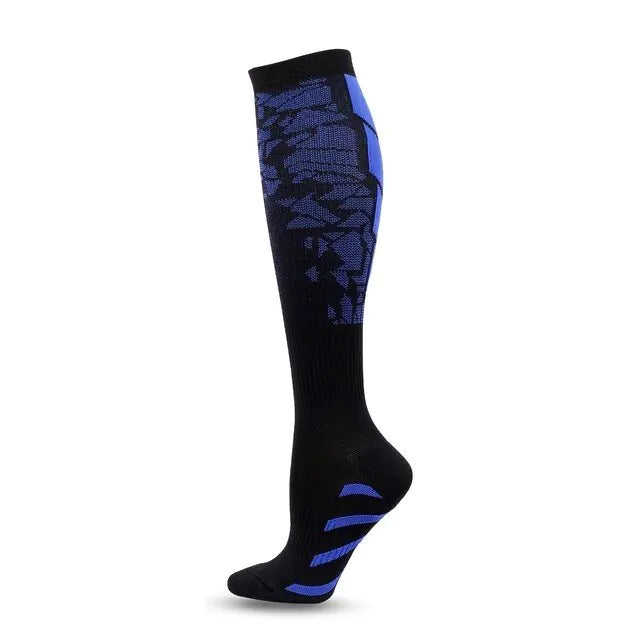 Chaussettes de récupération sportive à compression graduée
