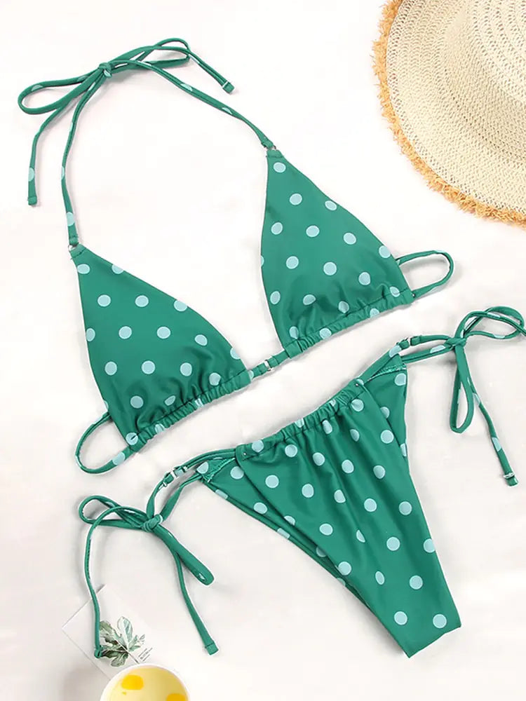 Ensembles de bikinis à cordes réglables