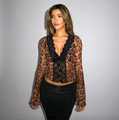 Haut court Wild Lace Vibes
