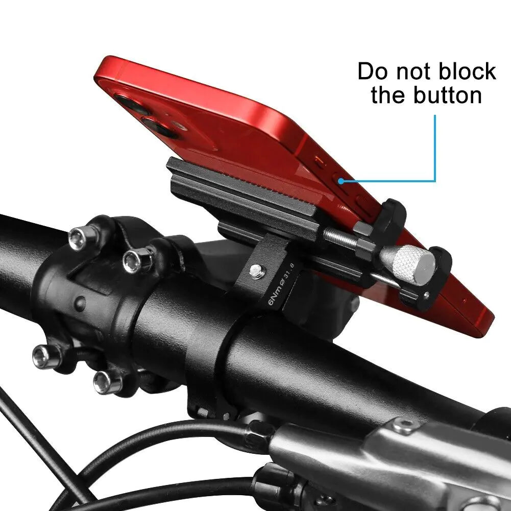 Guidon de support de vélo de moto en aluminium pour téléphone portable GPS US