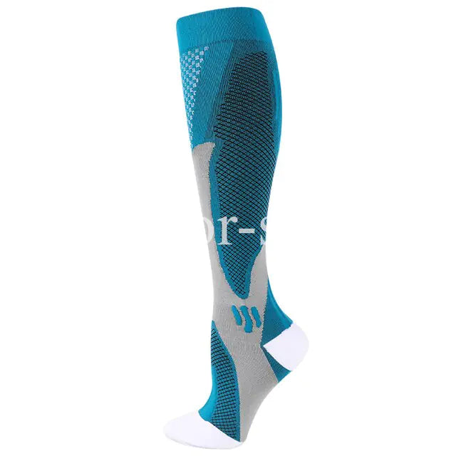 Chaussettes de récupération sportive à compression graduée
